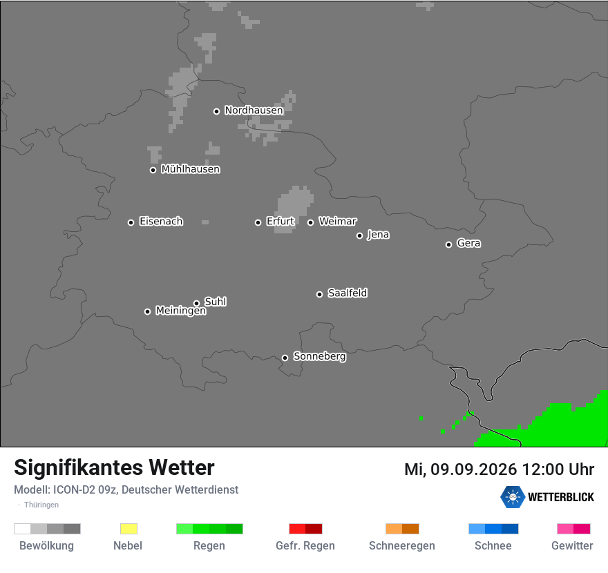 Signifikantes Wetter