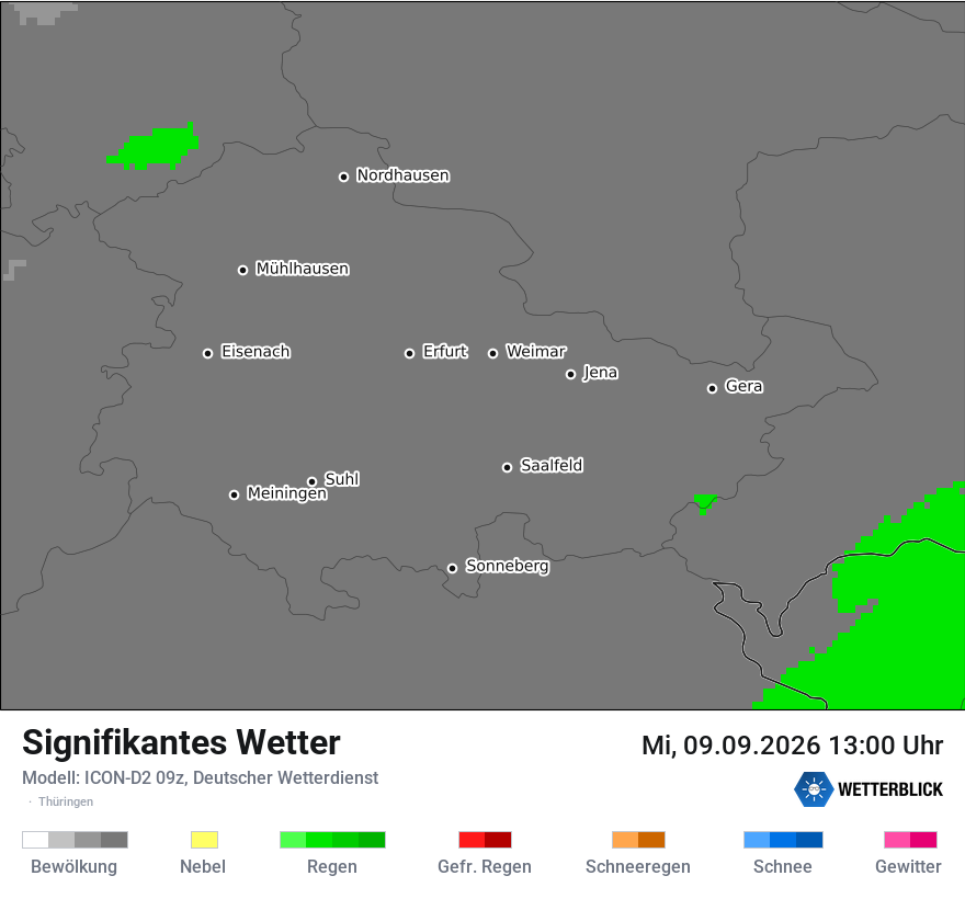 Signifikantes Wetter
