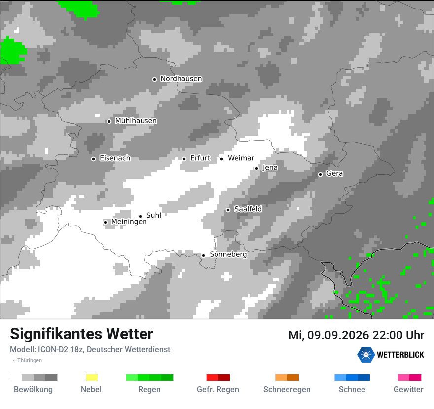 Signifikantes Wetter