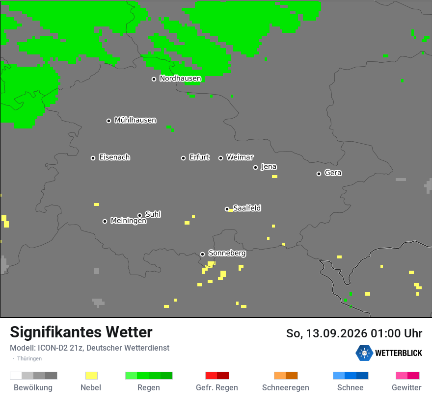 Signifikantes Wetter