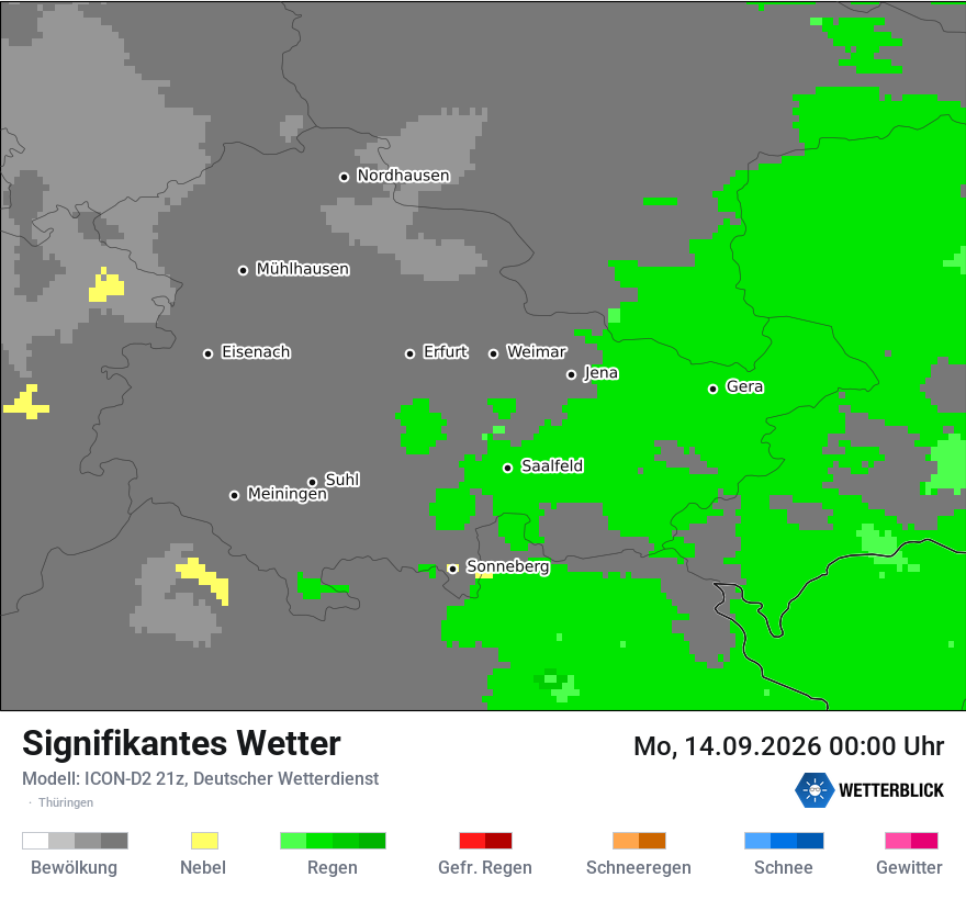 Signifikantes Wetter