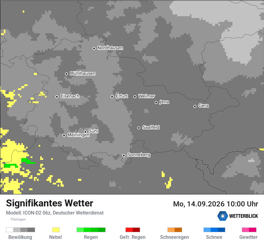 Signifikantes Wetter