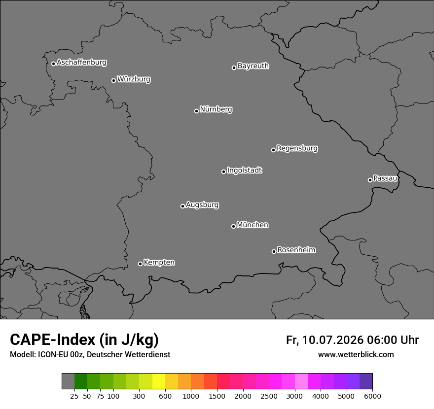 Modellkarte ICON-EU – cape – by