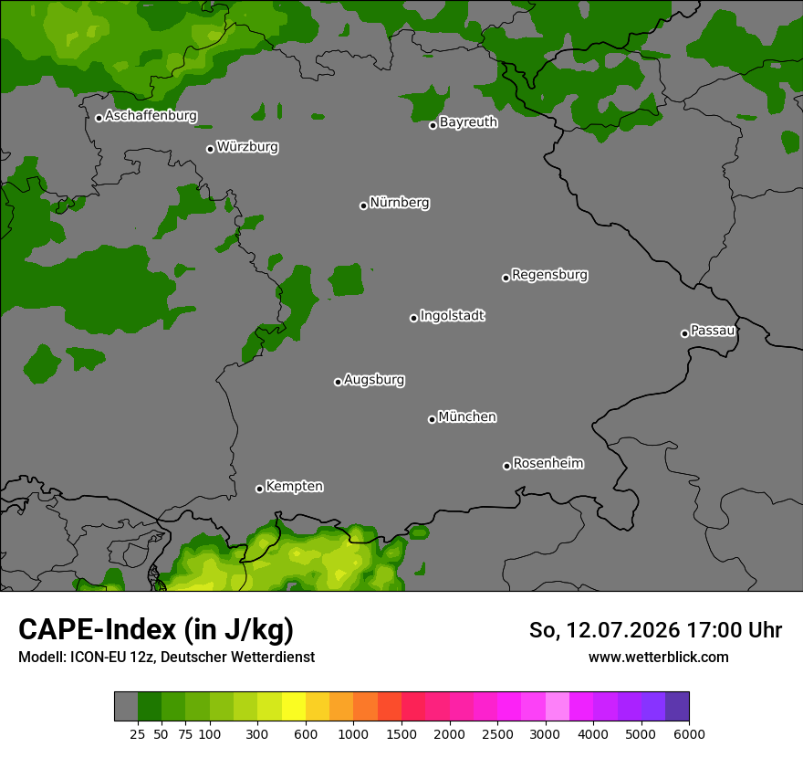 Modellkarte ICON-EU – cape – by
