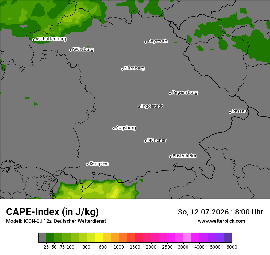 Modellkarte ICON-EU – cape – by