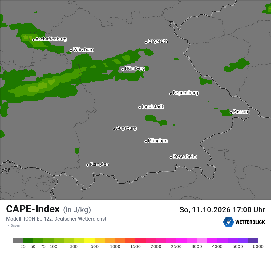 Modellkarte ICON-EU – cape – by