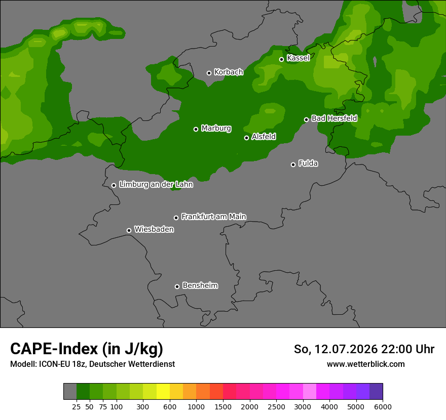 Modellkarte ICON-EU – cape – he