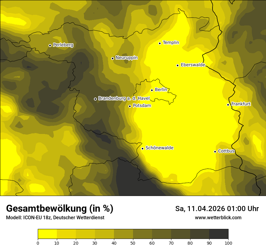 Modellkarte ICON-EU – clct – bb