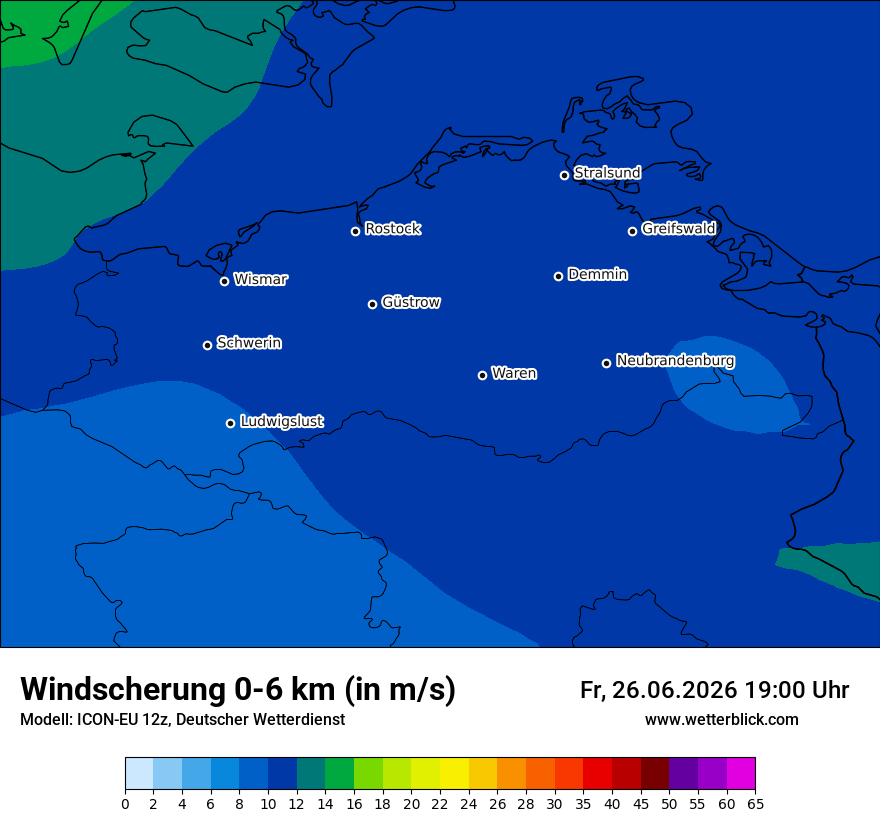 Modellkarte ICON-EU – dls – mv