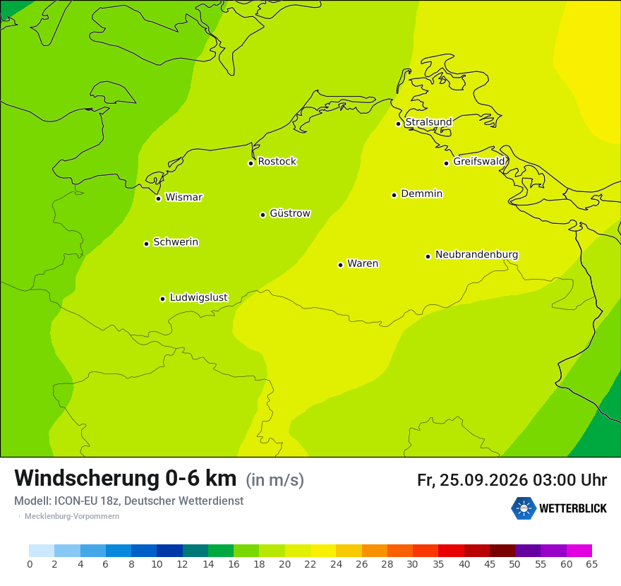 Modellkarte ICON-EU – dls – mv