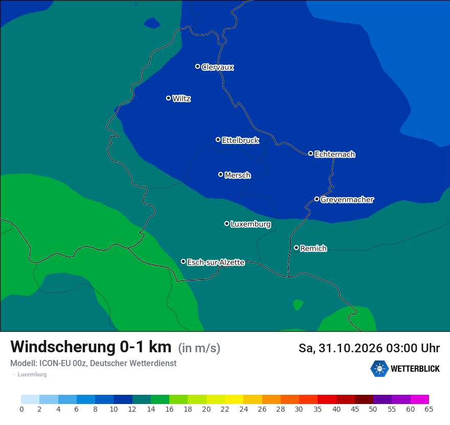 Modellkarte ICON-EU – lls – luxemburg