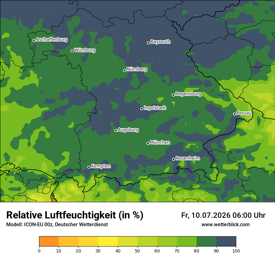 Modellkarte ICON-EU – relhum – by