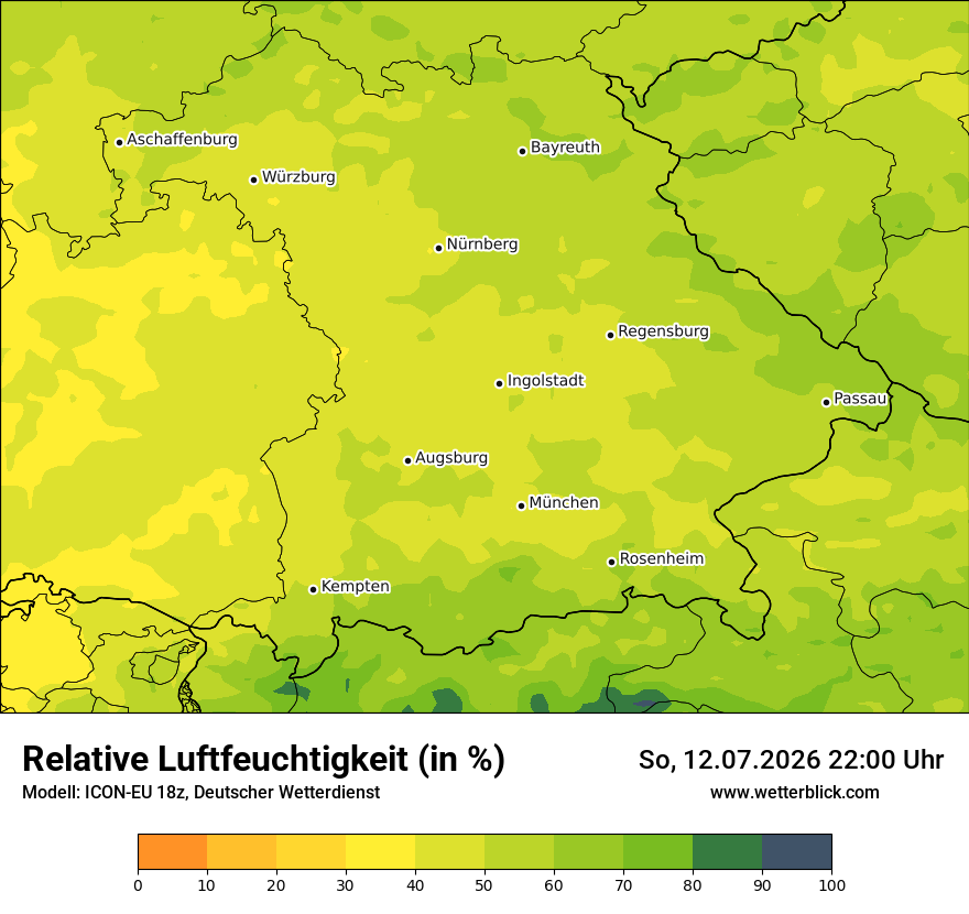 Modellkarte ICON-EU – relhum – by