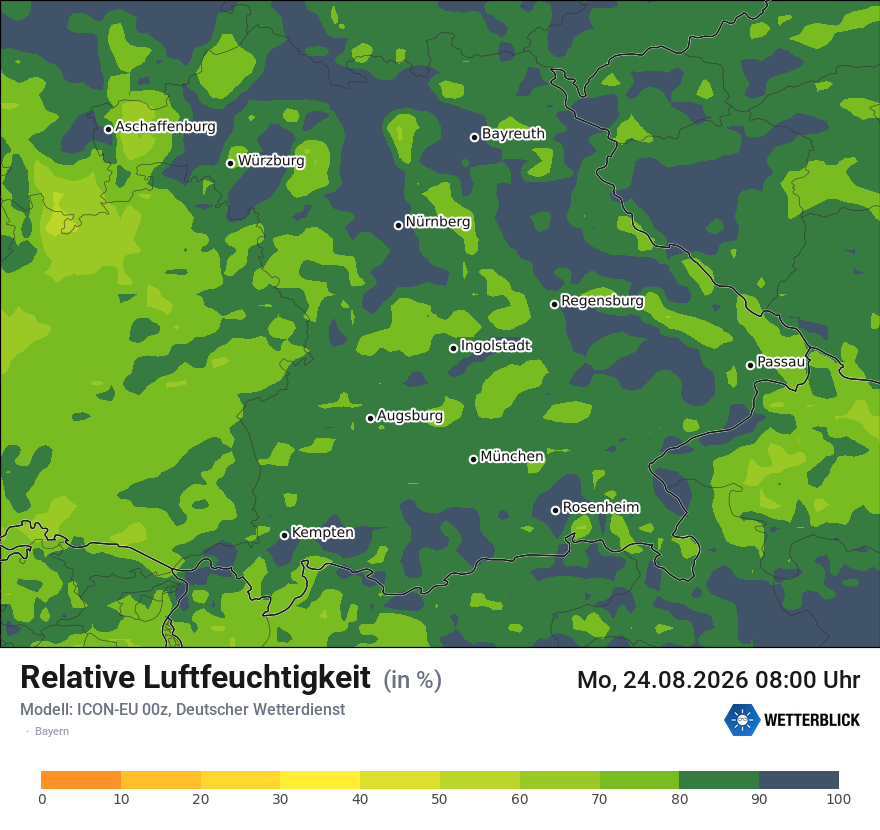 Modellkarte ICON-EU – relhum – by