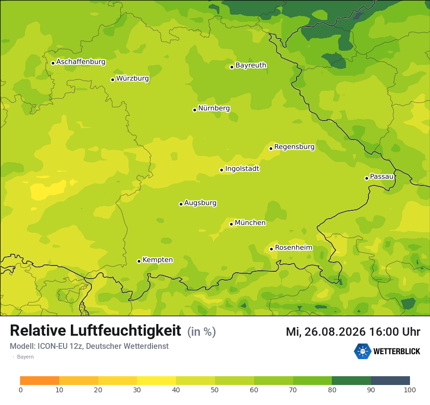 Modellkarte ICON-EU – relhum – by