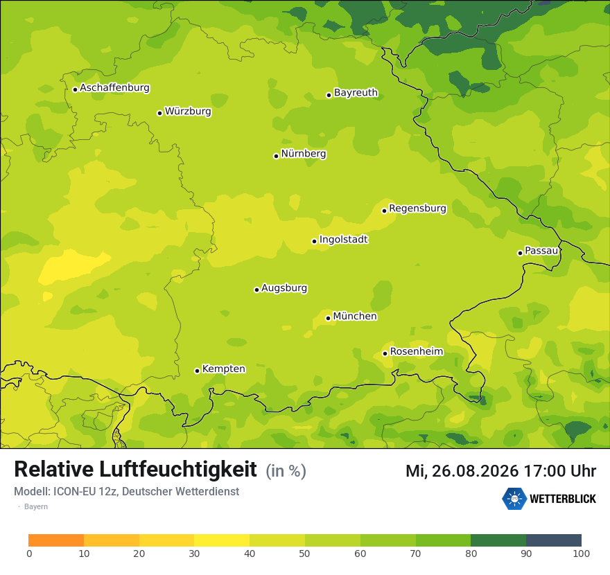 Modellkarte ICON-EU – relhum – by