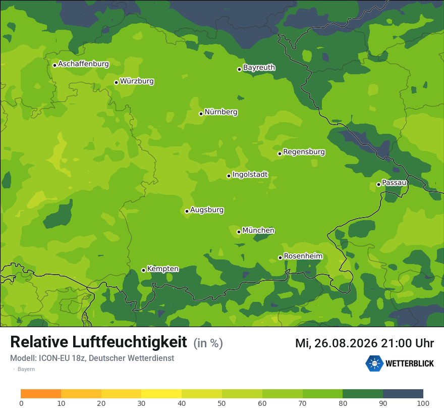 Modellkarte ICON-EU – relhum – by