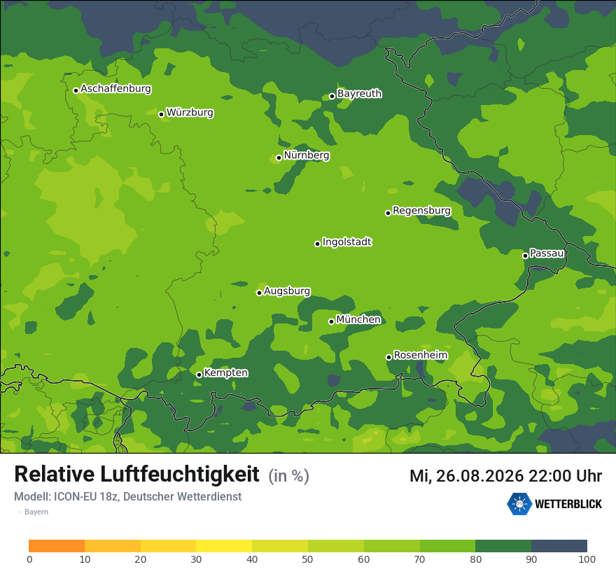 Modellkarte ICON-EU – relhum – by