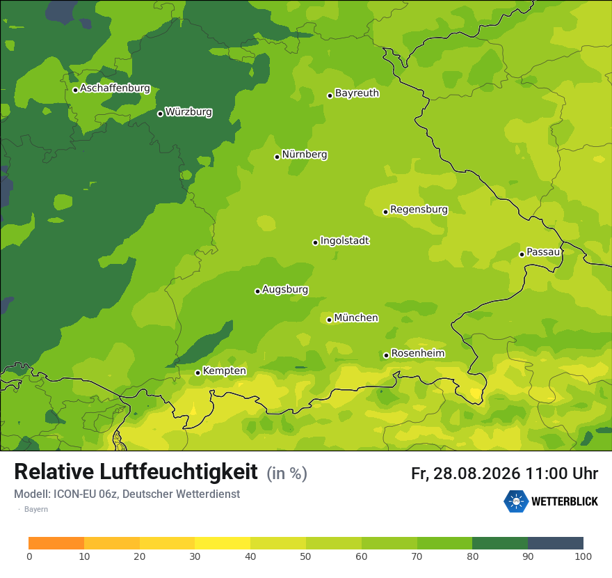 Modellkarte ICON-EU – relhum – by