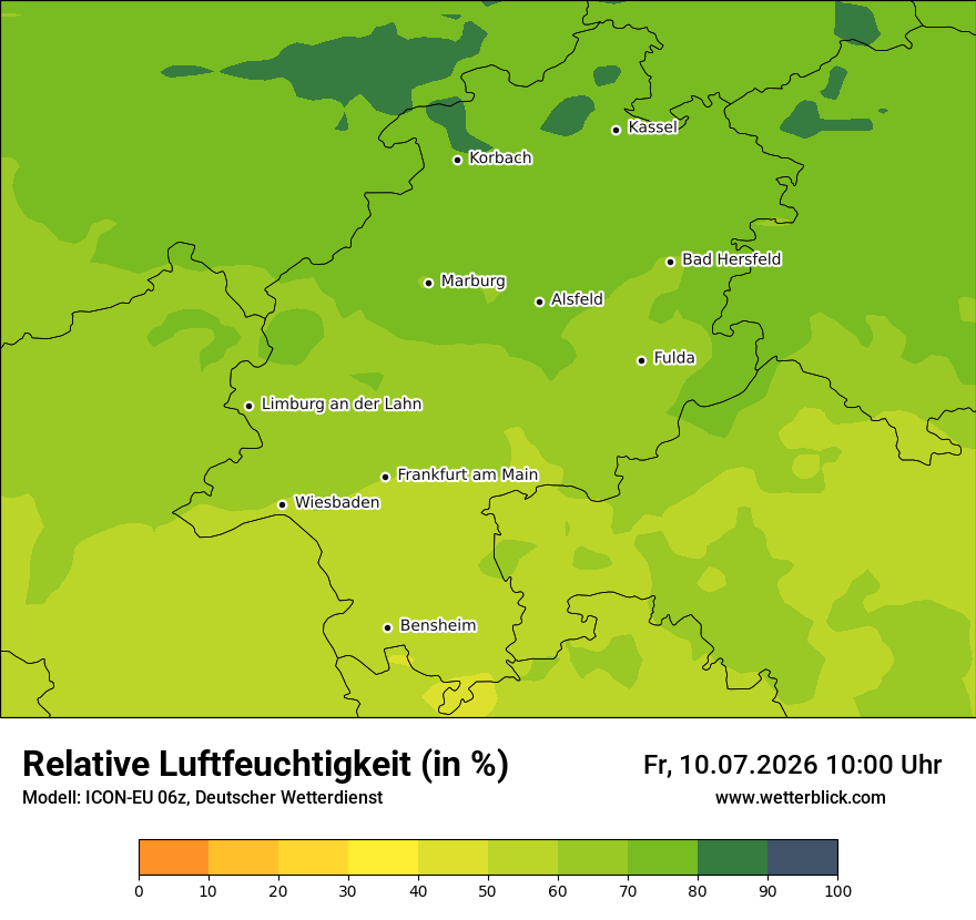 Modellkarte ICON-EU – relhum – he