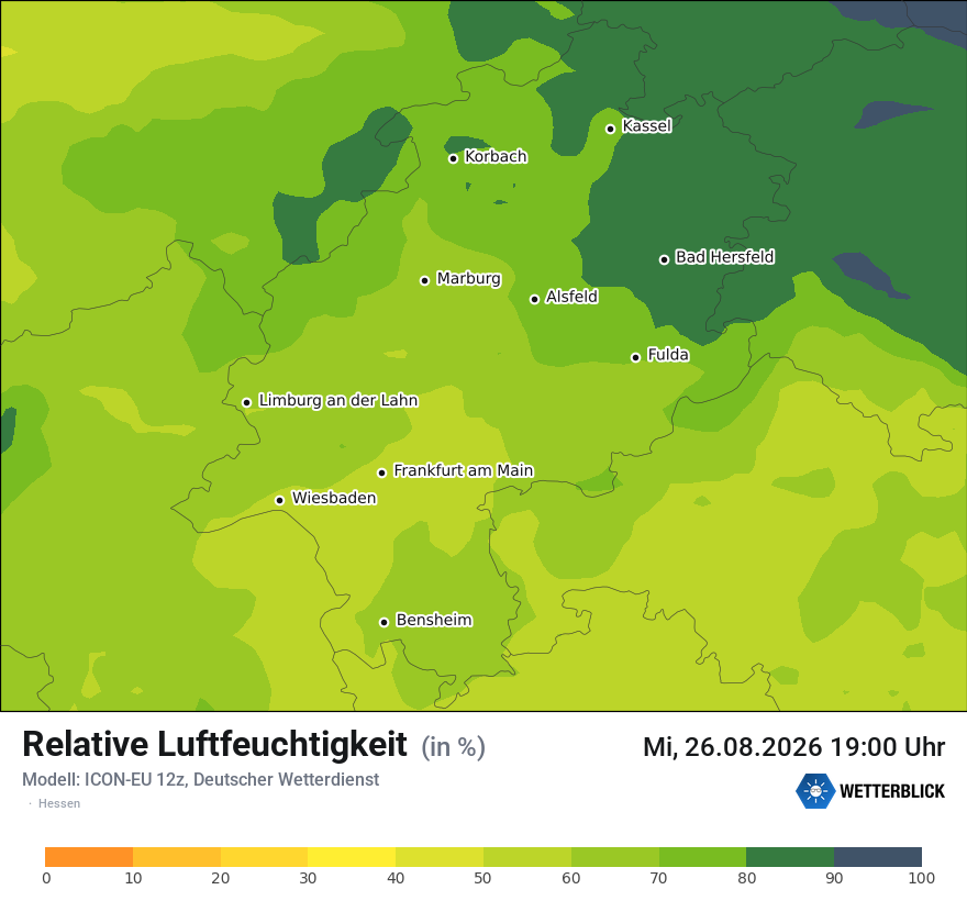Modellkarte ICON-EU – relhum – he
