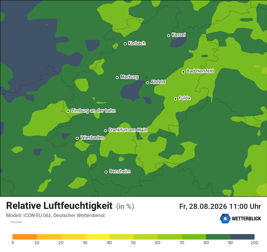 Modellkarte ICON-EU – relhum – he