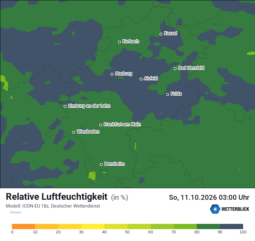 Modellkarte ICON-EU – relhum – he