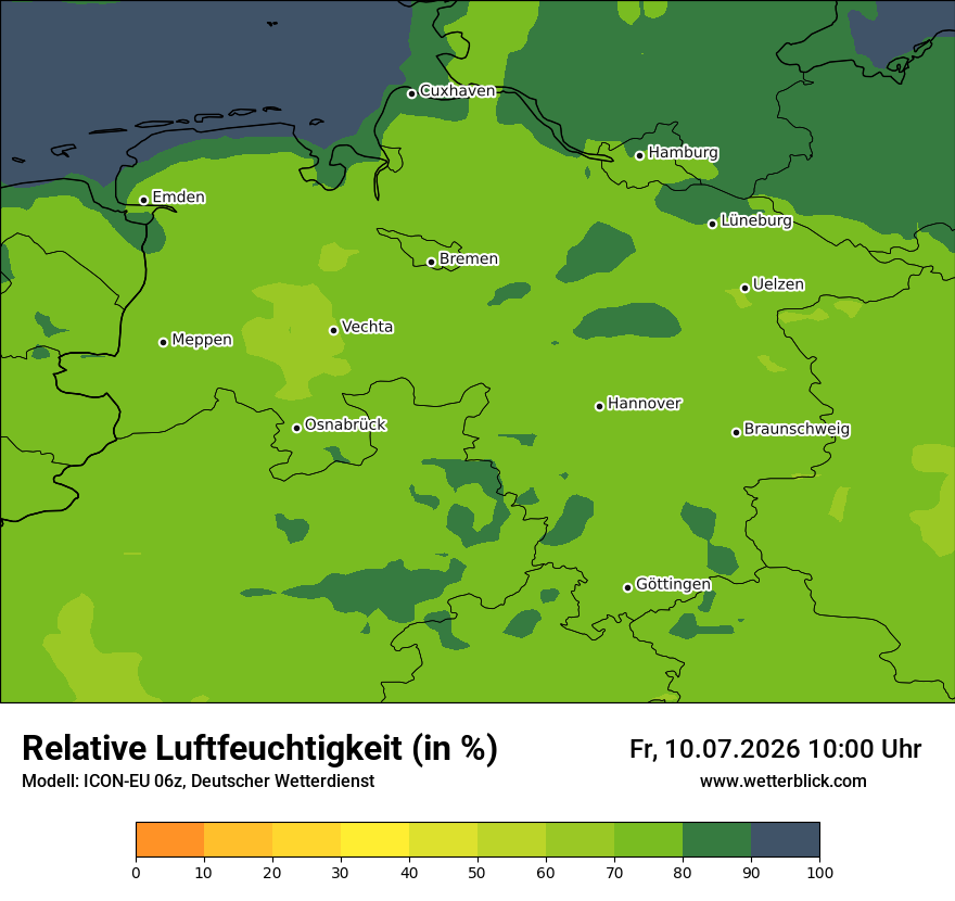 Modellkarte ICON-EU – relhum – ni