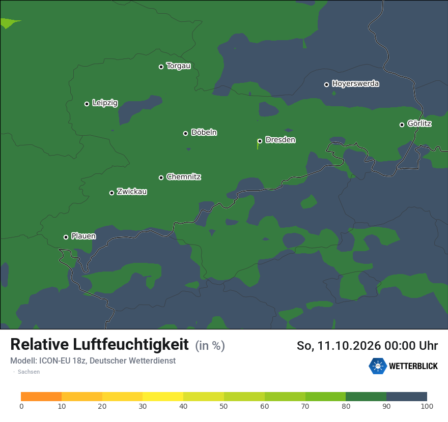 Modellkarte ICON-EU – relhum – sn