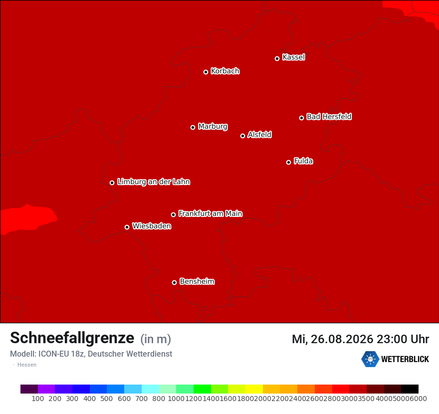 Modellkarte ICON-EU – snowlmt – he
