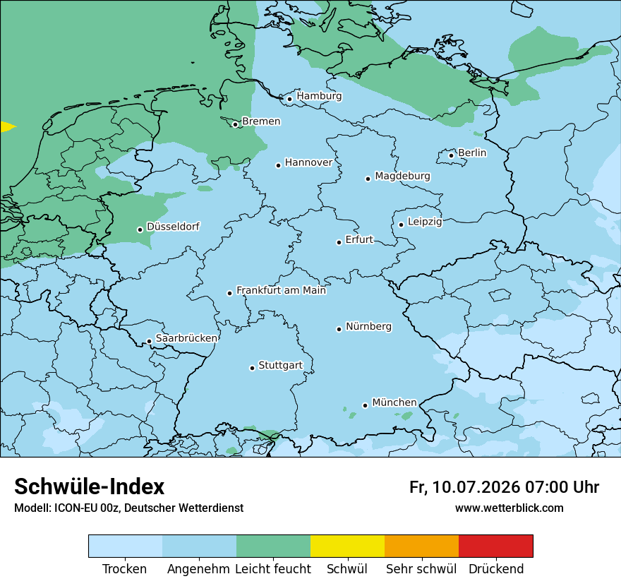 Modellkarte ICON-EU – sui – deutschland