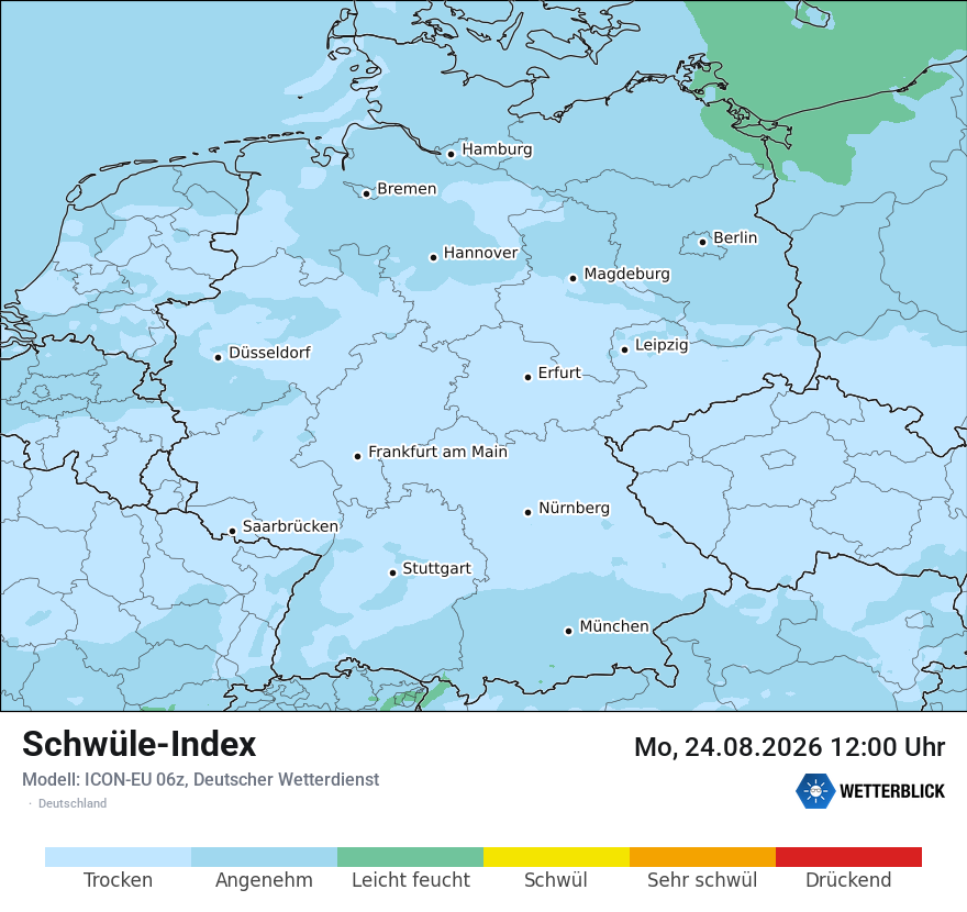 Modellkarte ICON-EU – sui – deutschland