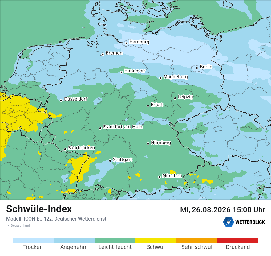 Modellkarte ICON-EU – sui – deutschland