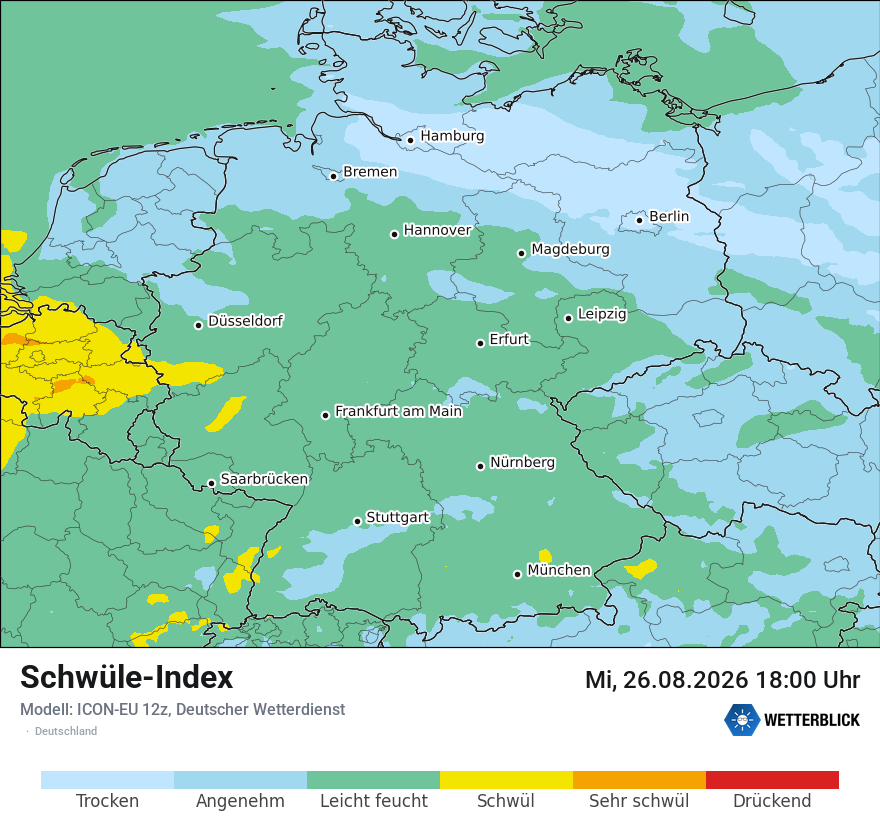 Modellkarte ICON-EU – sui – deutschland