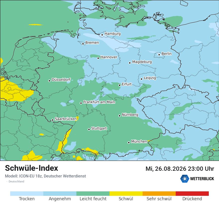 Modellkarte ICON-EU – sui – deutschland