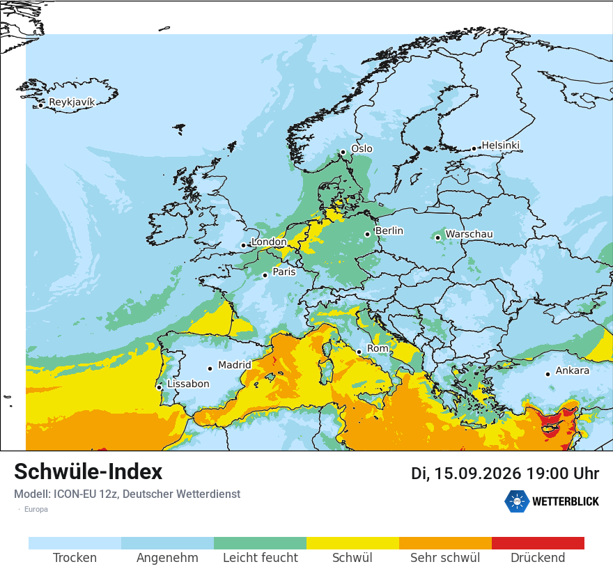 Modellkarte ICON-EU – sui – europa