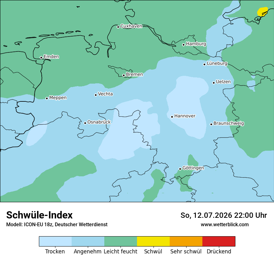Modellkarte ICON-EU – sui – ni