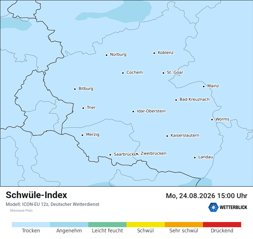 Modellkarte ICON-EU – sui – rp