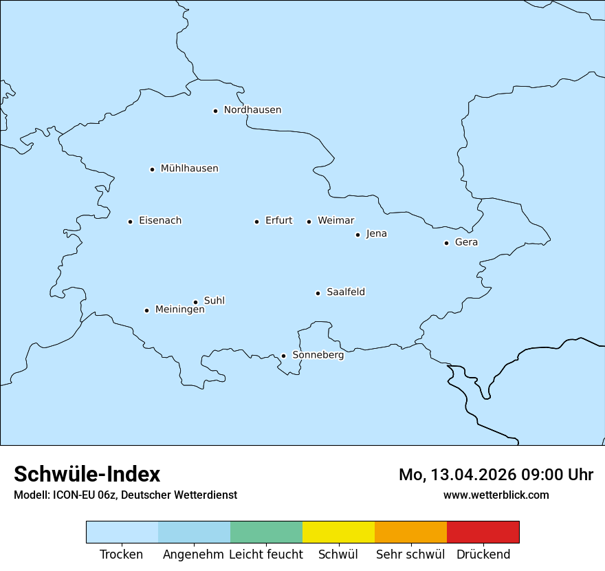 Modellkarte ICON-EU – sui – th
