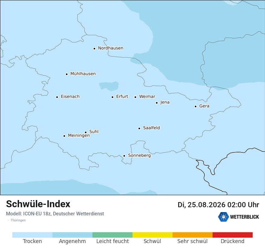 Modellkarte ICON-EU – sui – th