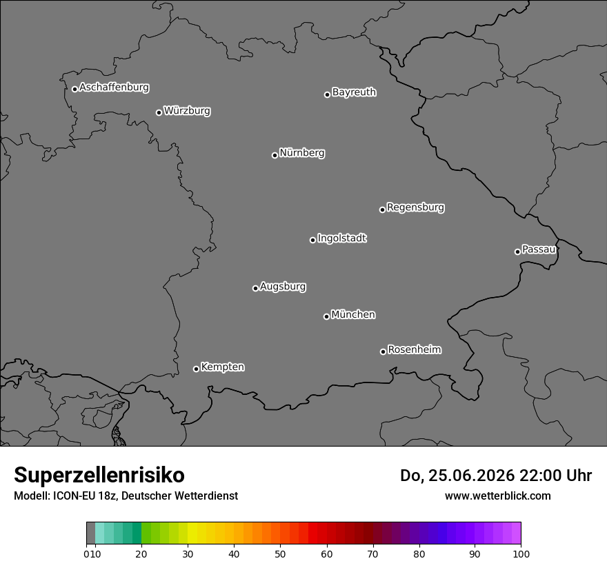 Modellkarte ICON-EU – superzellenrisiko – by