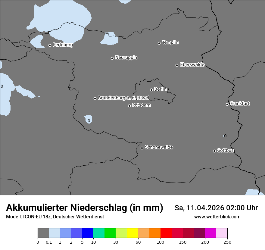 Modellkarte ICON-EU – tot_prec – bb