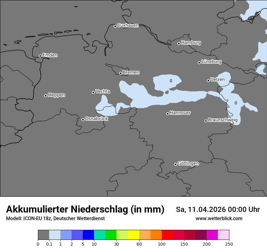 Modellkarte ICON-EU – tot_prec – ni