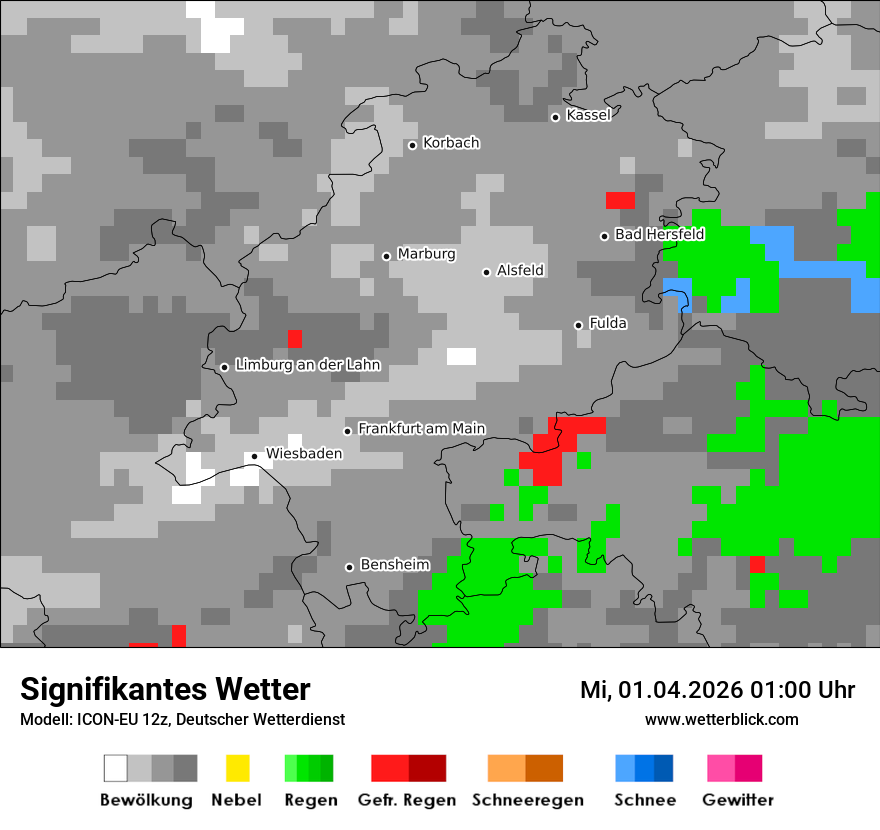 Modellkarte ICON-EU – ww – he
