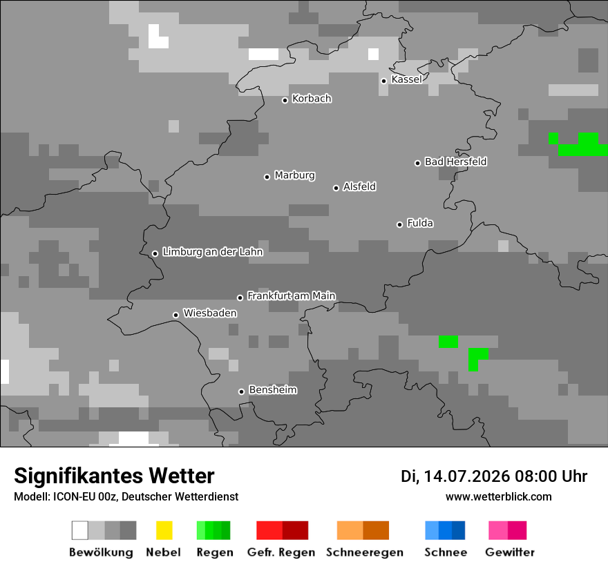 Modellkarte ICON-EU – ww – he