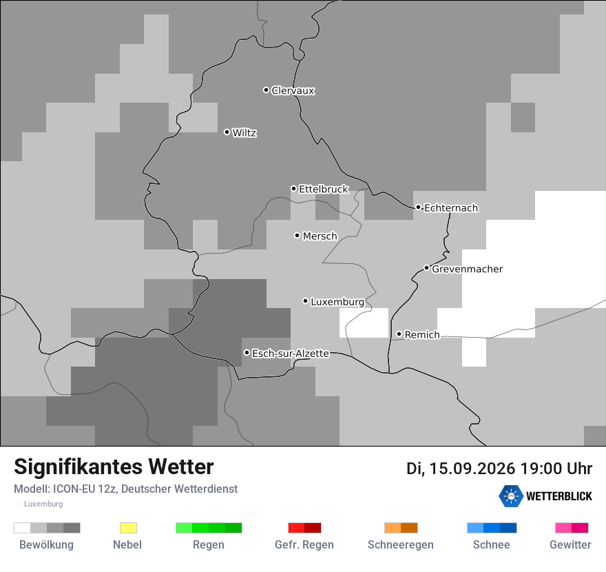 Modellkarte ICON-EU – ww – luxemburg