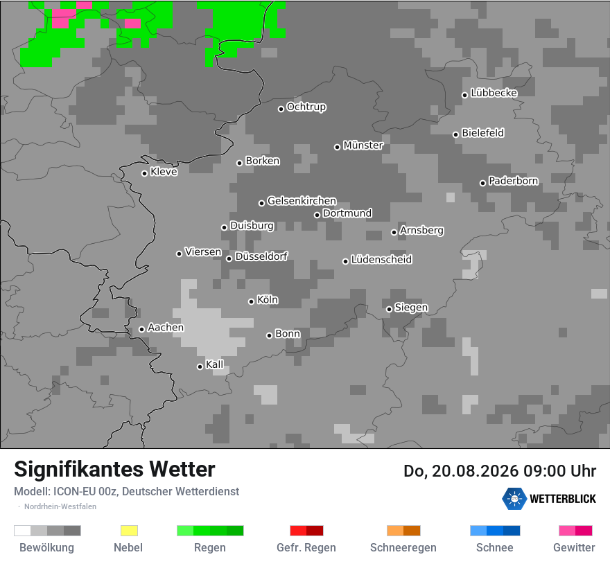 Modellkarte ICON-EU – ww – nrw