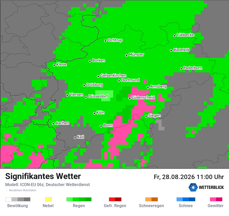 Modellkarte ICON-EU – ww – nrw
