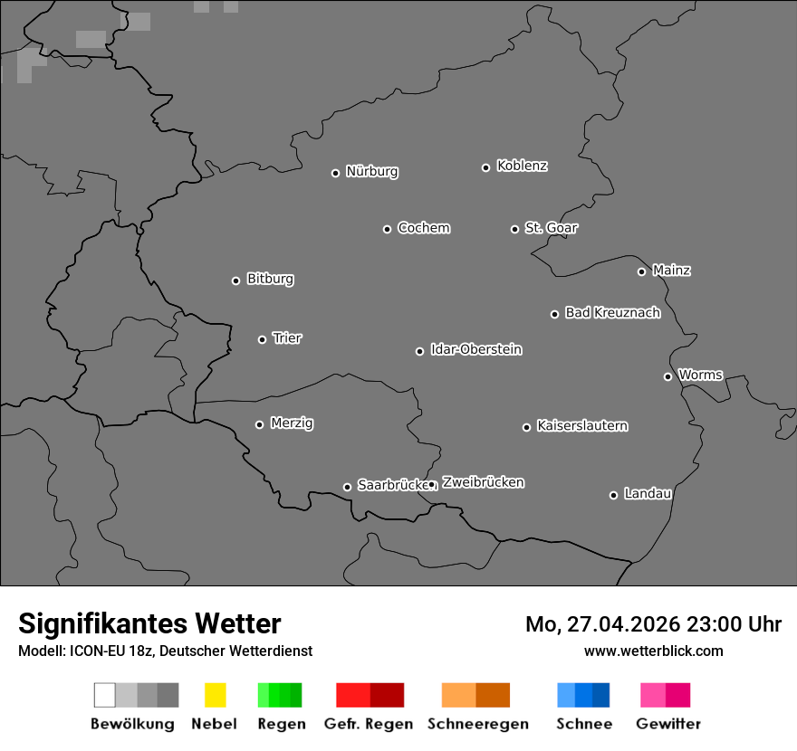Modellkarte ICON-EU – ww – rp