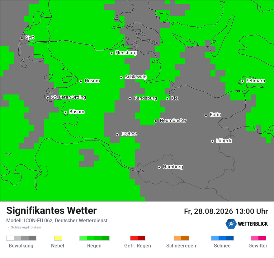 Modellkarte ICON-EU – ww – sh